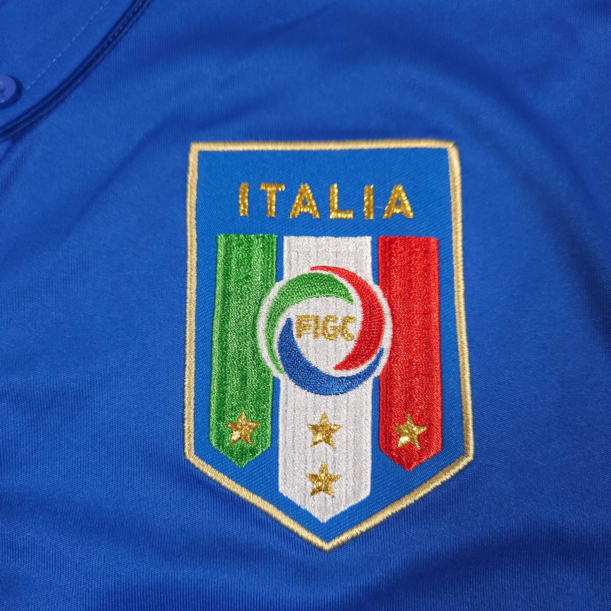 Italy Home Shirt 2014-15 – Balotelli #9 detailed view 3
