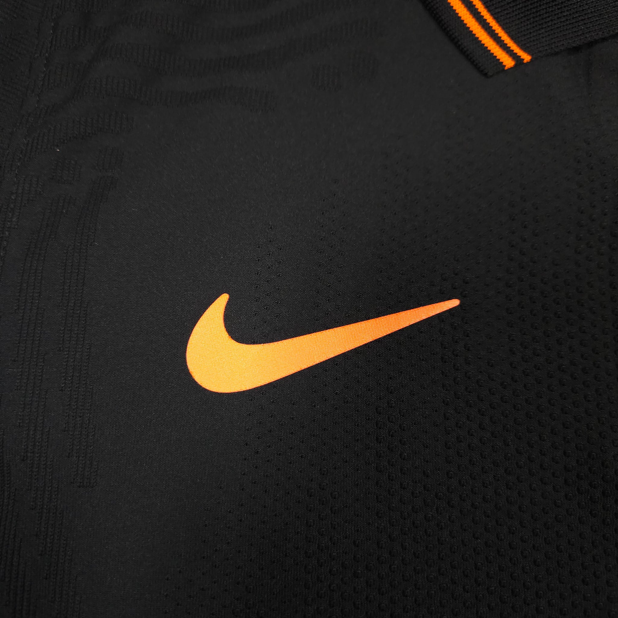 2020-21 Netherlands Authentic Away Shirt detailed view 3