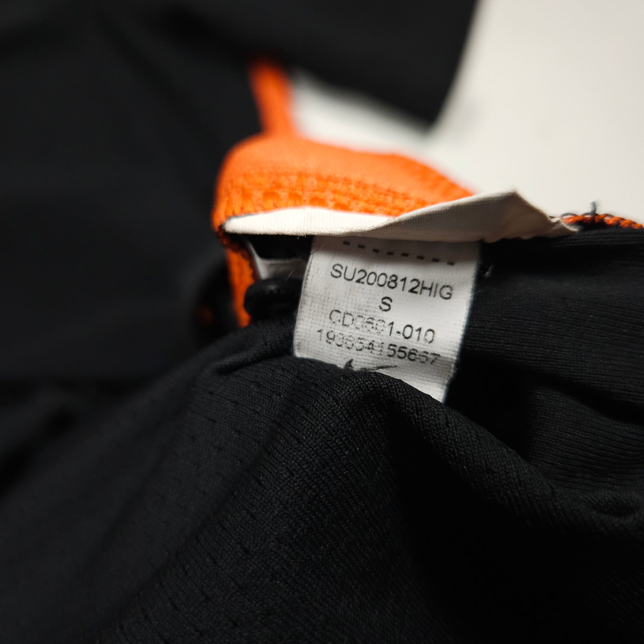 2020-21 Netherlands Authentic Away Shirt detailed view 7