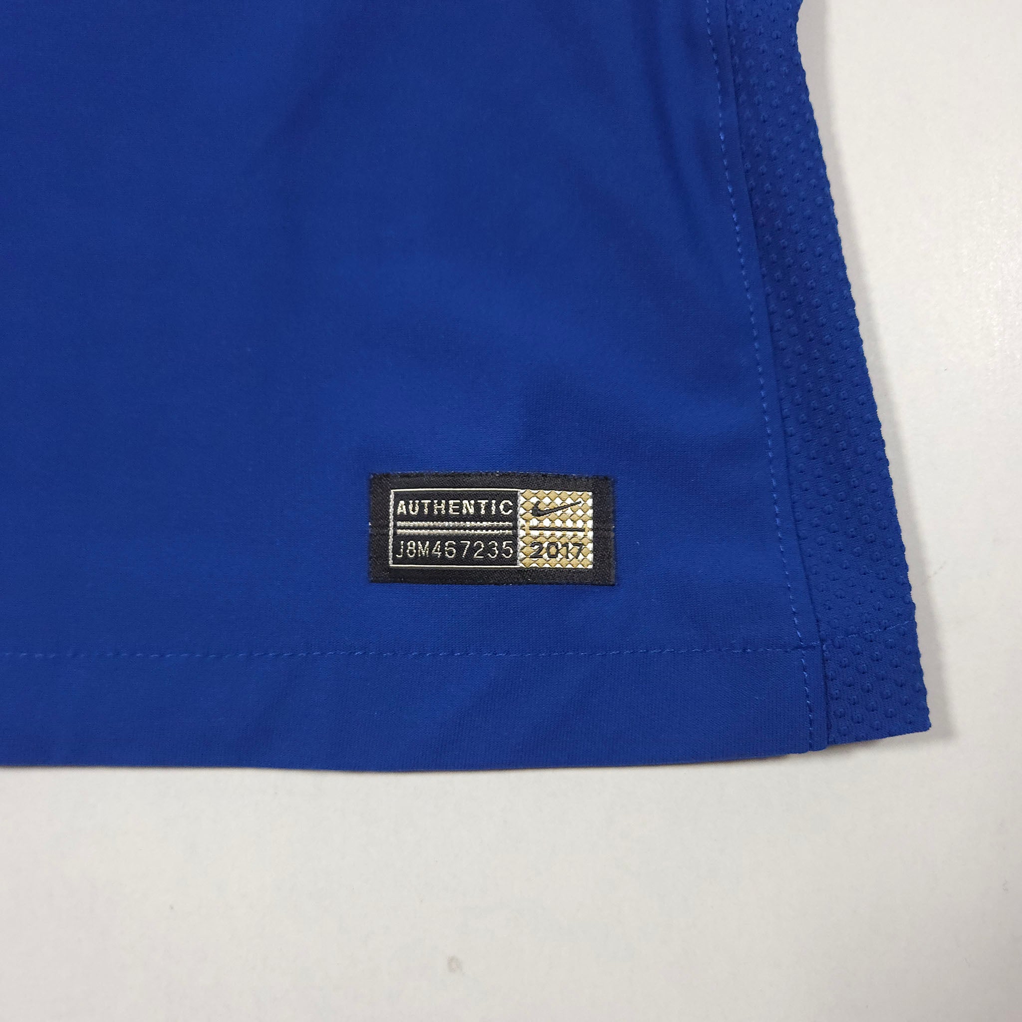 2017-18 Chelsea Authentic Home Shirt detailed view 4
