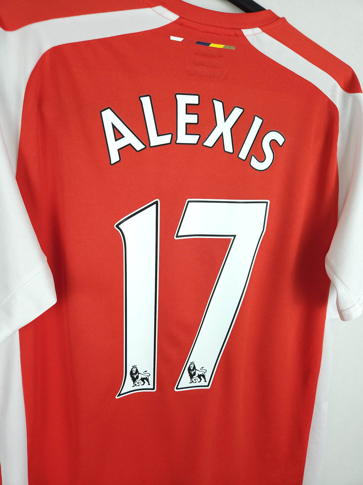 2014-15 Arsenal Thuisshirt Alexis #17