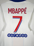 2020-21 Paris Saint-Germain Away Shirt Mbappé #7 (Pro) - detailed view