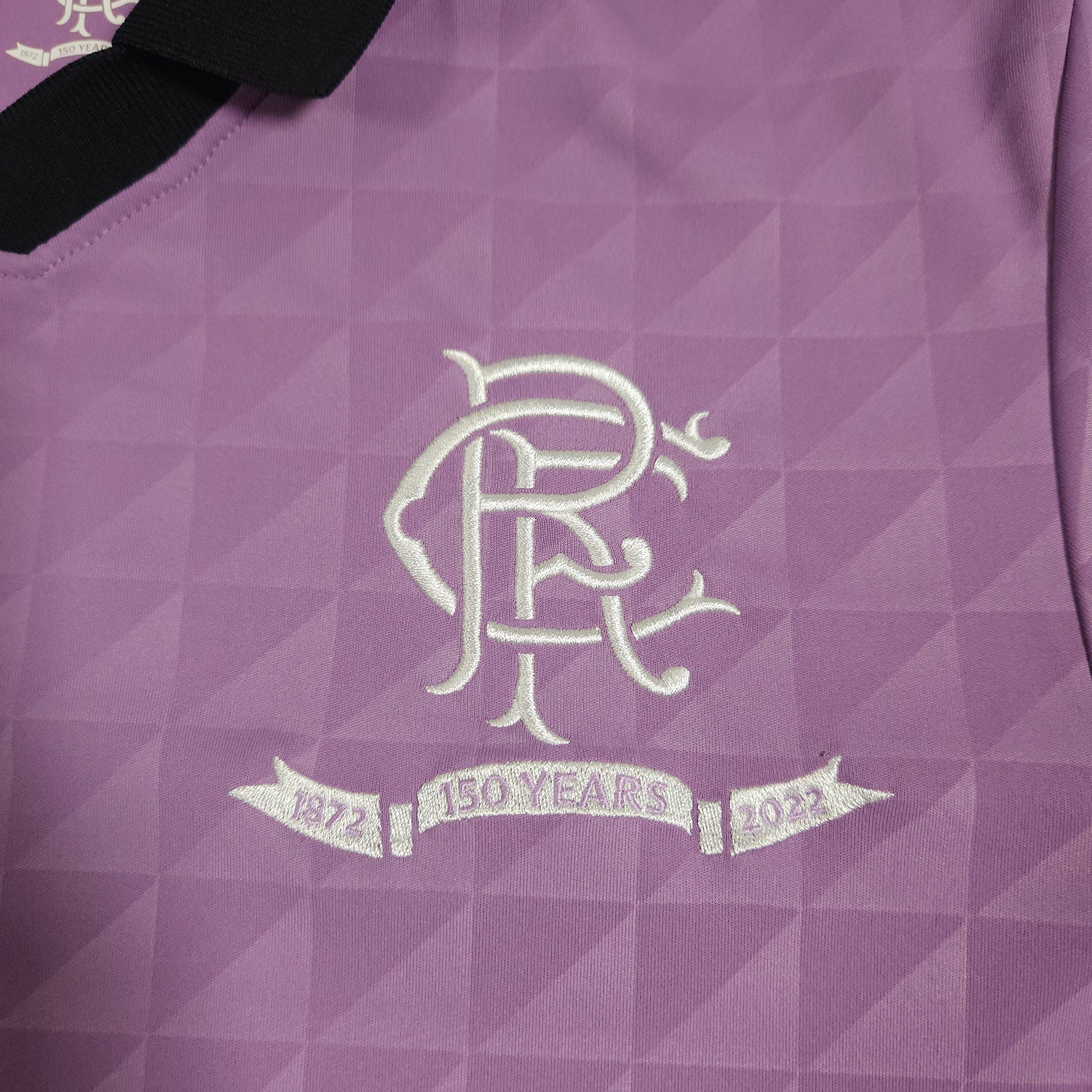 2021-22 Rangers Third Shirt detailed view 2