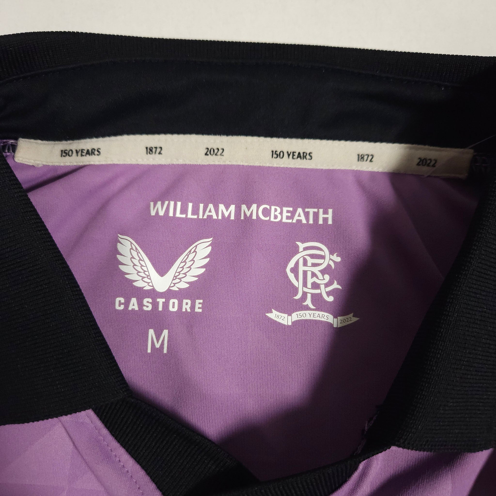 2021-22 Rangers Third Shirt detailed view 7