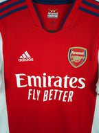 2021-22 Arsenal Home Shirt Martinelli #35 - detailed view