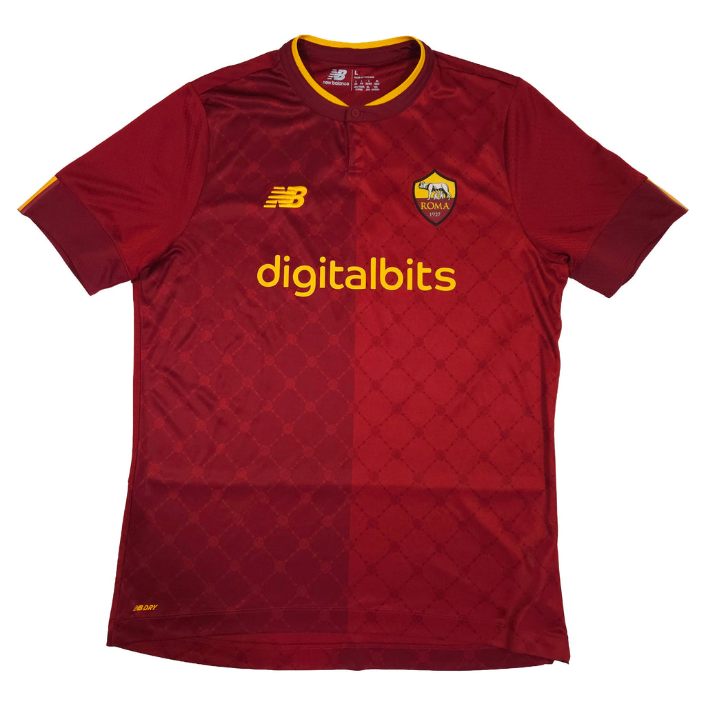 2022-23 AS Roma Home Shirt Pellegrini #7 - front view