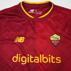 2022-23 AS Roma Home Shirt Pellegrini #7 - detailed view