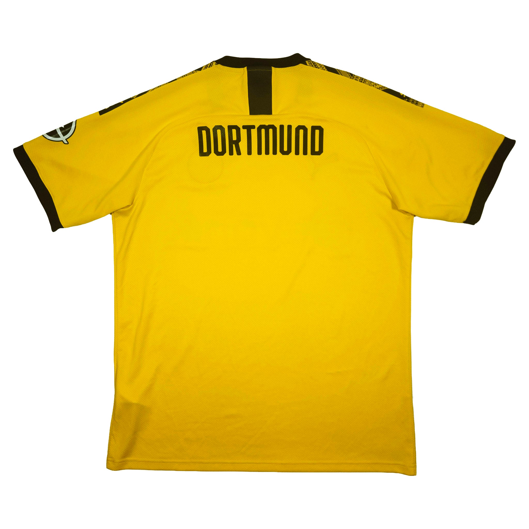 Borussia Dortmund Home Shirt 2019-20 back view