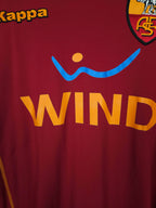 2008-09 AS Roma Home Shirt (LS) - detailed view