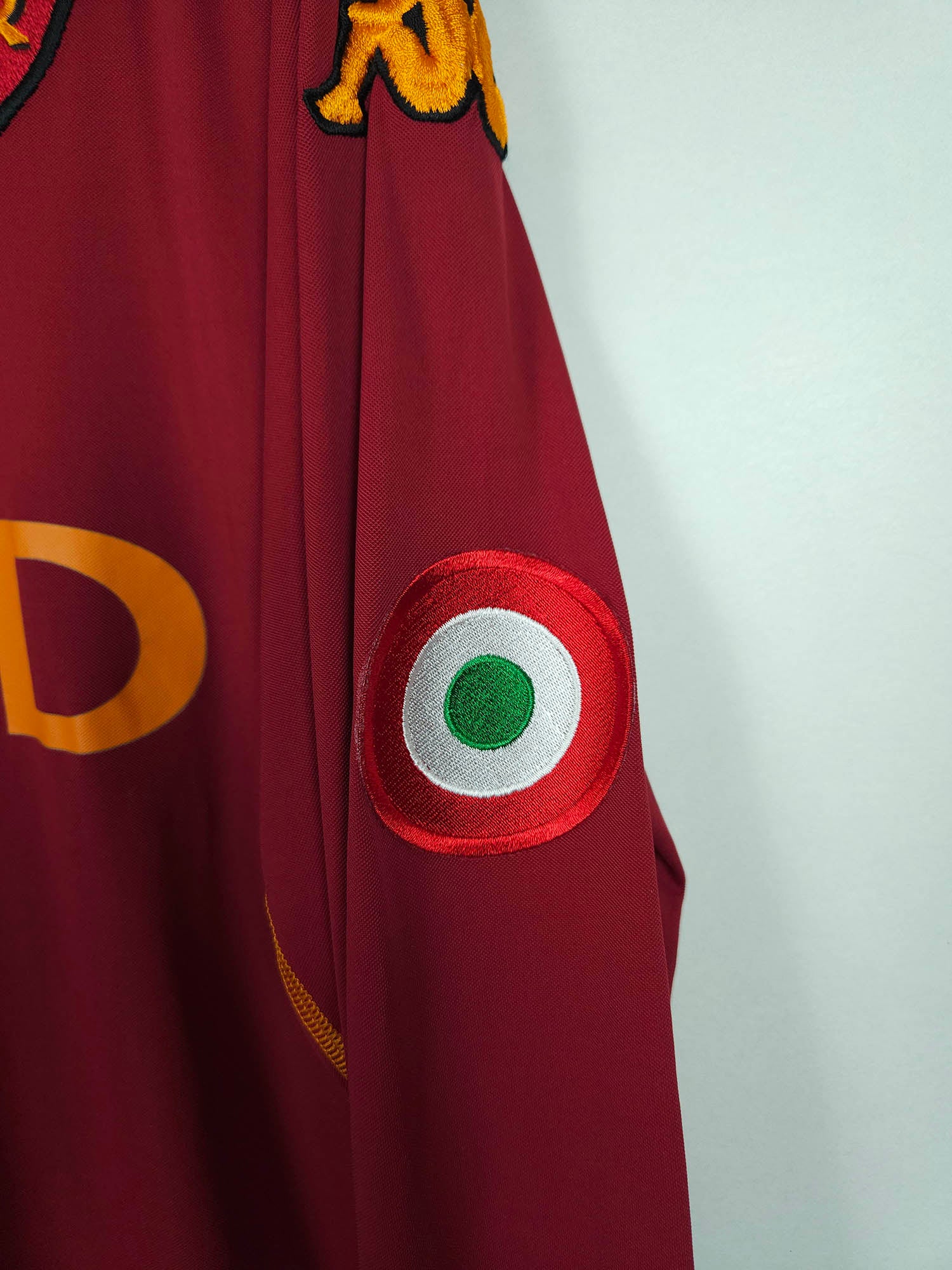 2008-09 AS Roma Thuisshirt Lange Mouwen