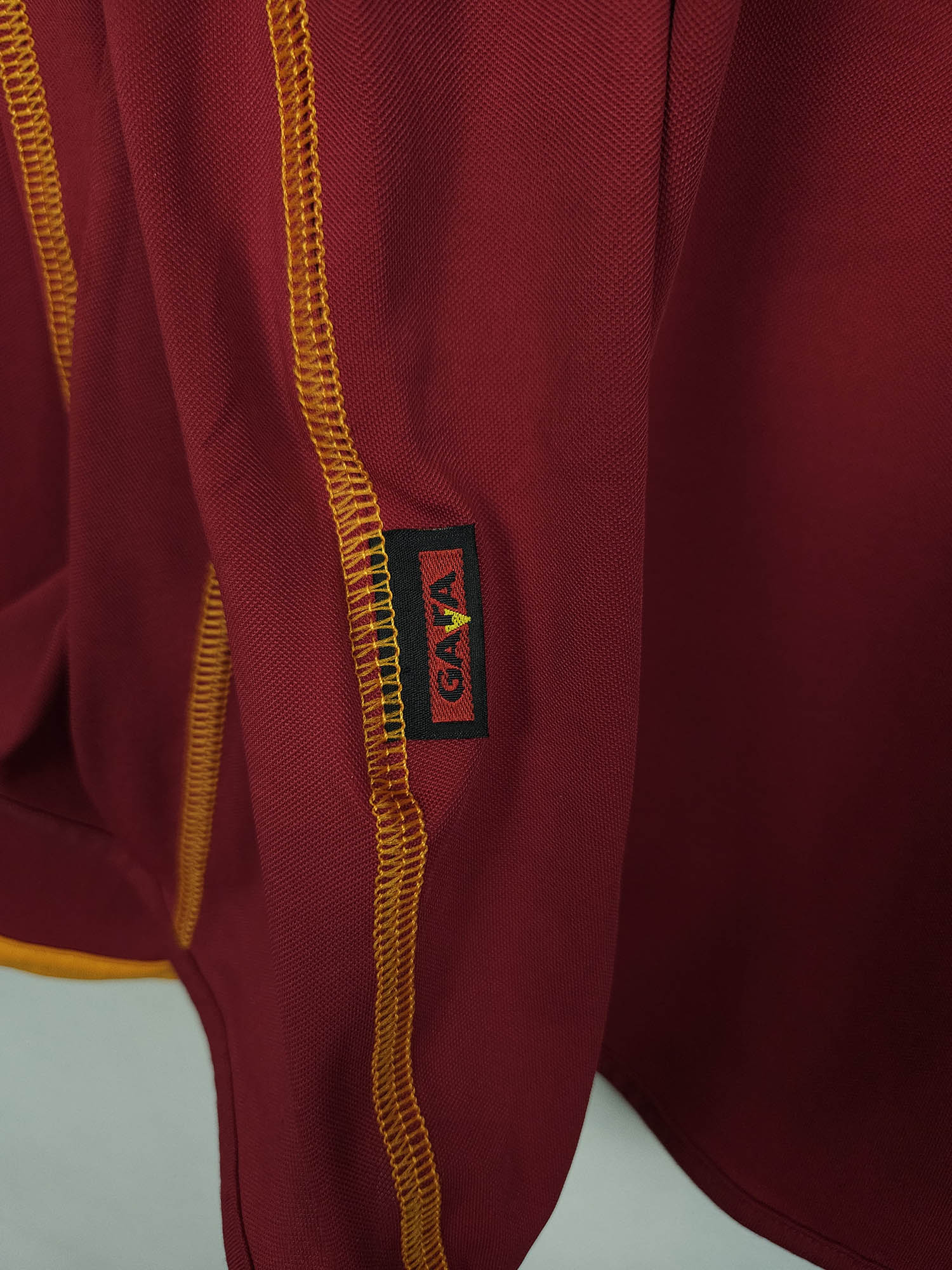 2008-09 AS Roma Thuisshirt Lange Mouwen
