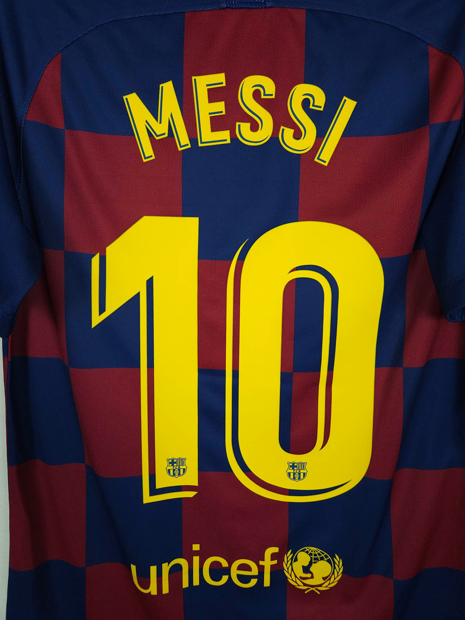  2019-20 Barcelona Thuisshirt Messi #10