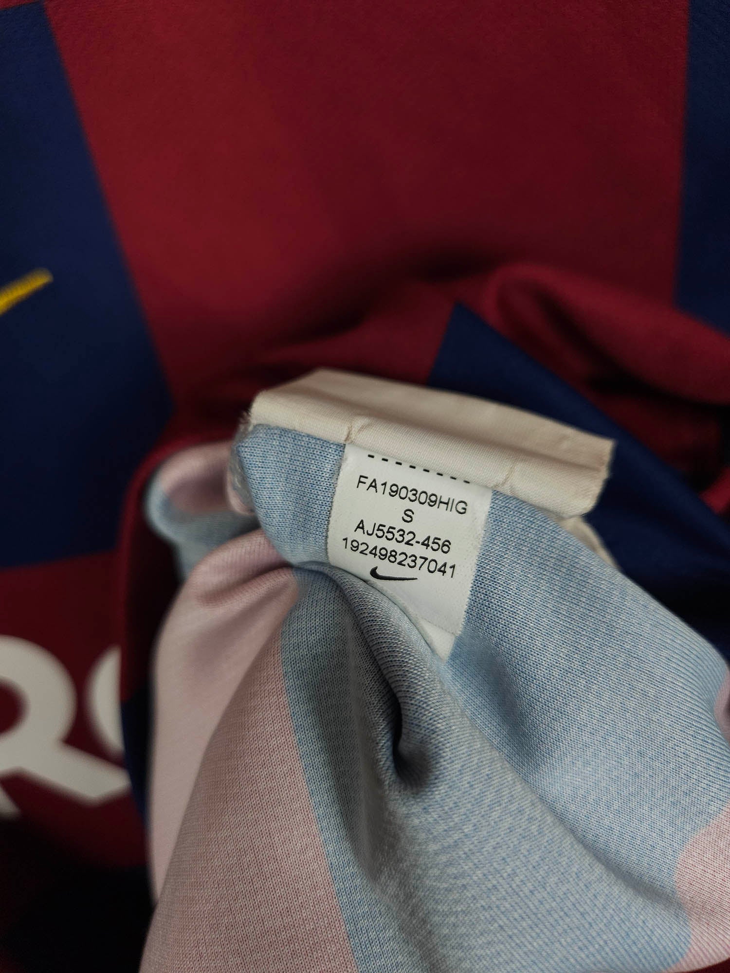  2019-20 Barcelona Thuisshirt Messi #10