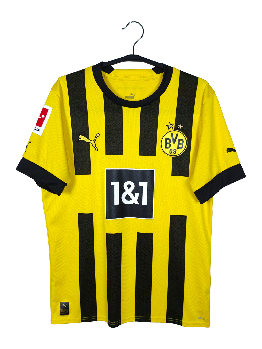 2022-23 Borussia Dortmund Home Shirt Haller #9 - front view
