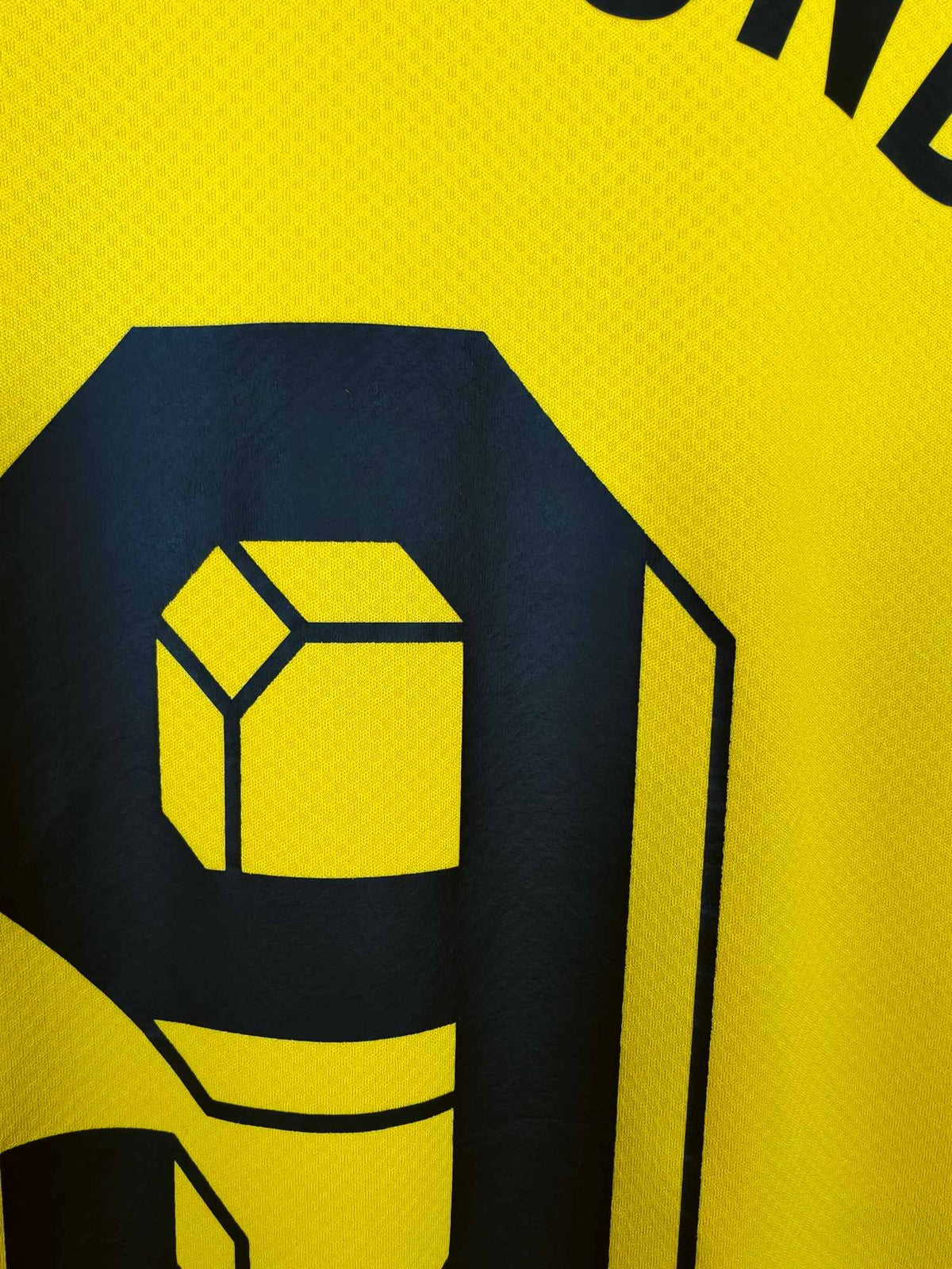 2022-23 Borussia Dortmund Home Shirt Haller #9 - detailed view