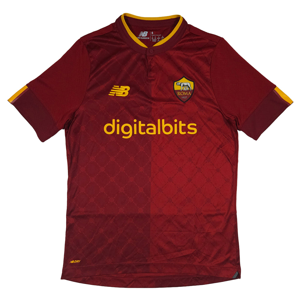2022-23 AS Roma Home Shirt - front view