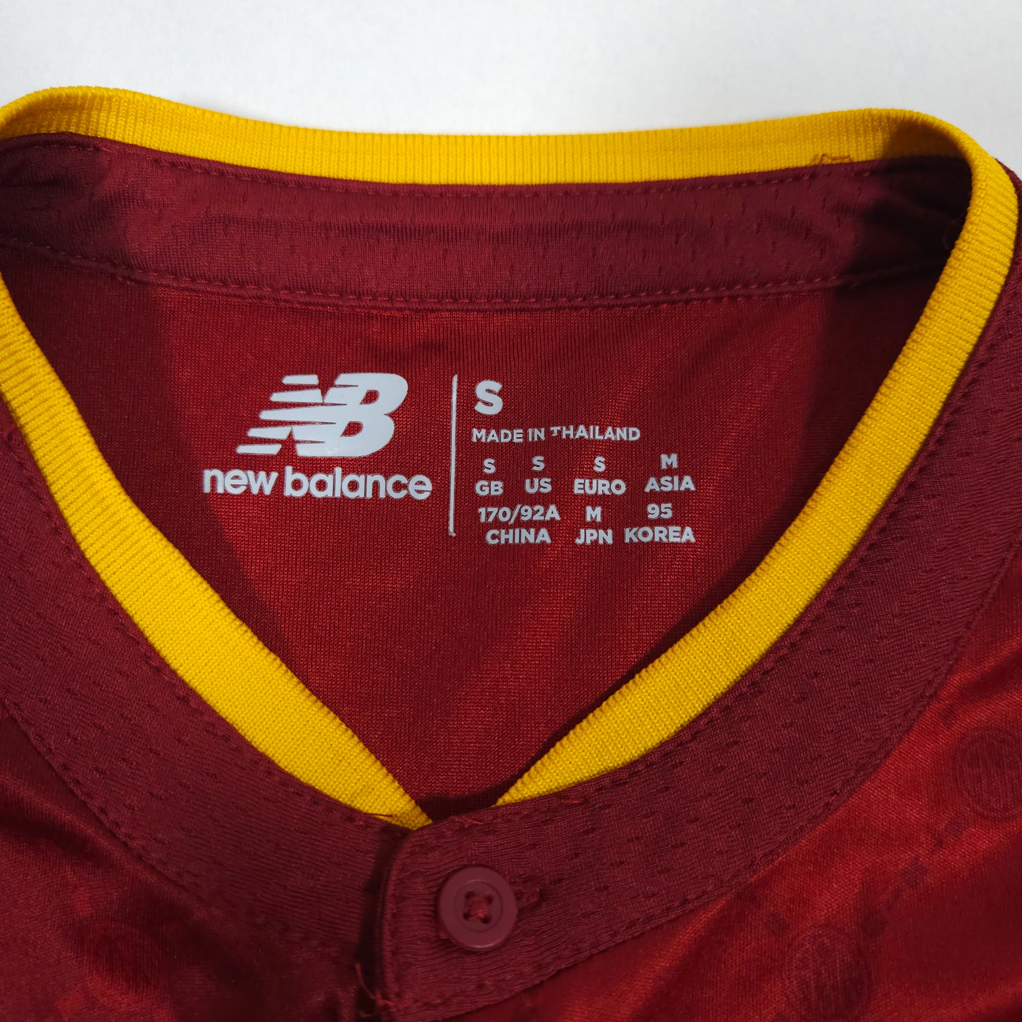 2022-23 AS Roma Home Shirt detailed view 8