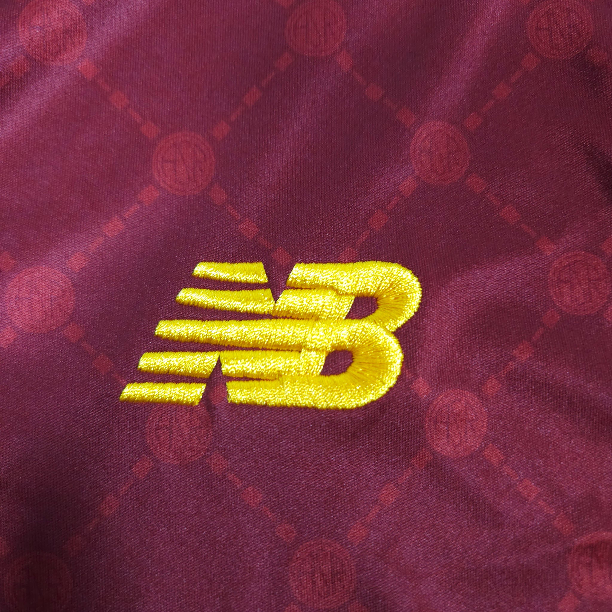 2022-23 AS Roma Home Shirt detailed view 3