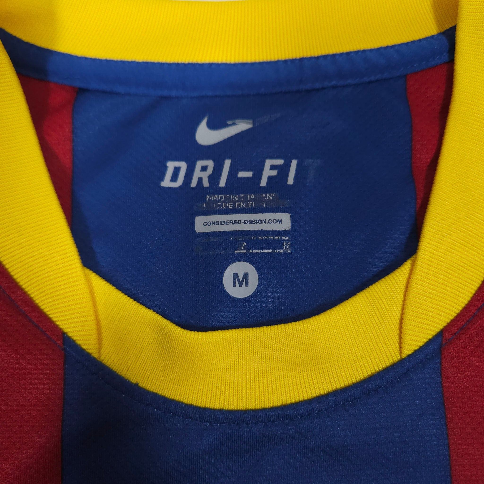 Barcelona Home Shirt 2010-11 detailed view 11