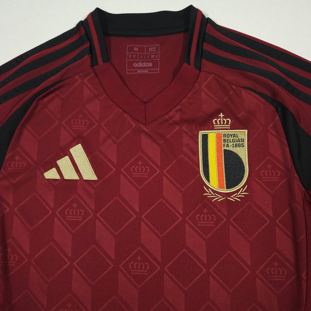 Belgium Home Shirt 2024-25 detailed view 1