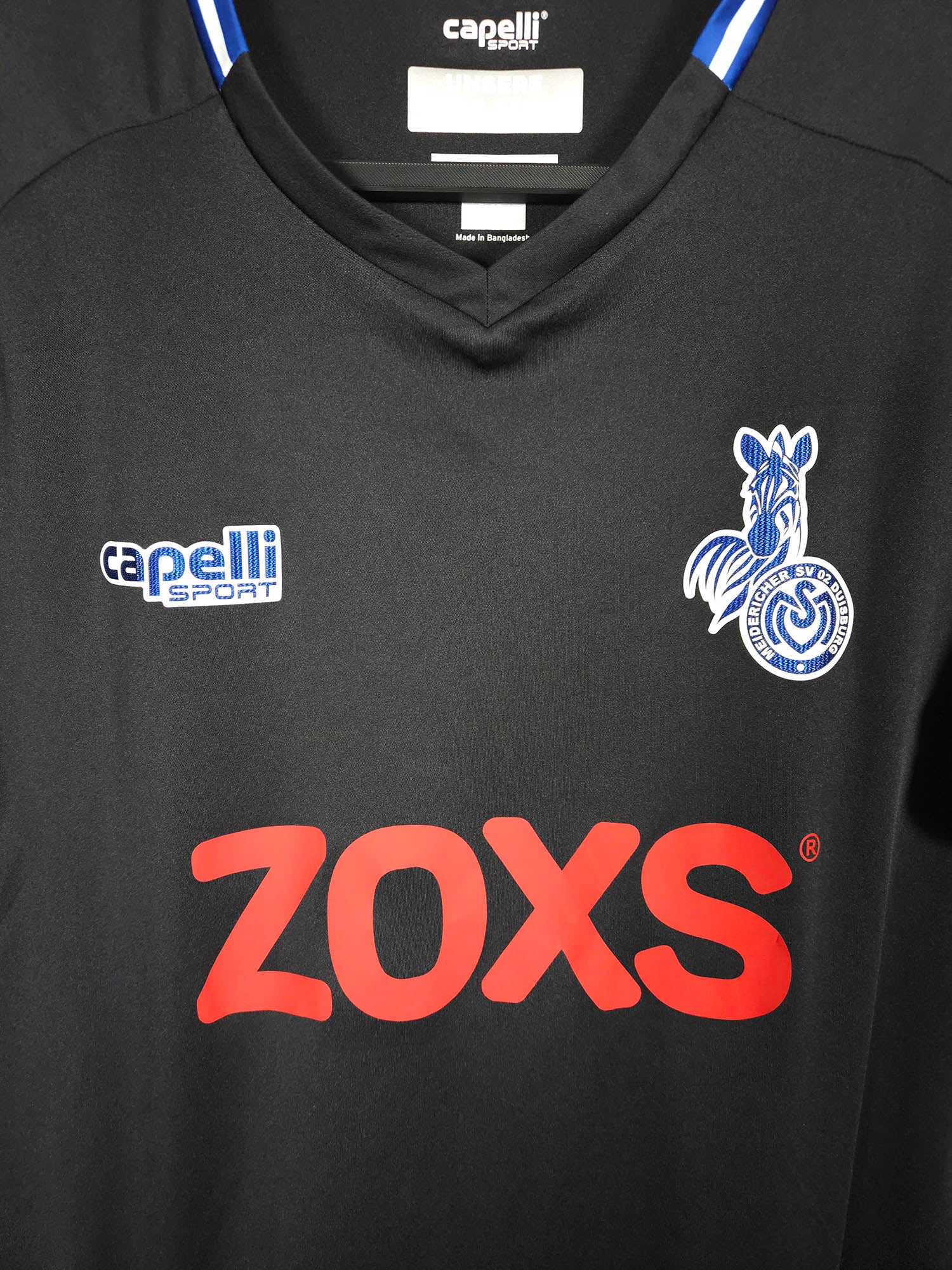 2021-22 MSV Duisburg Away Shirt detailed view 1