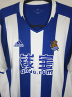 2016-17 Real Sociedad Home Shirt - detailed view