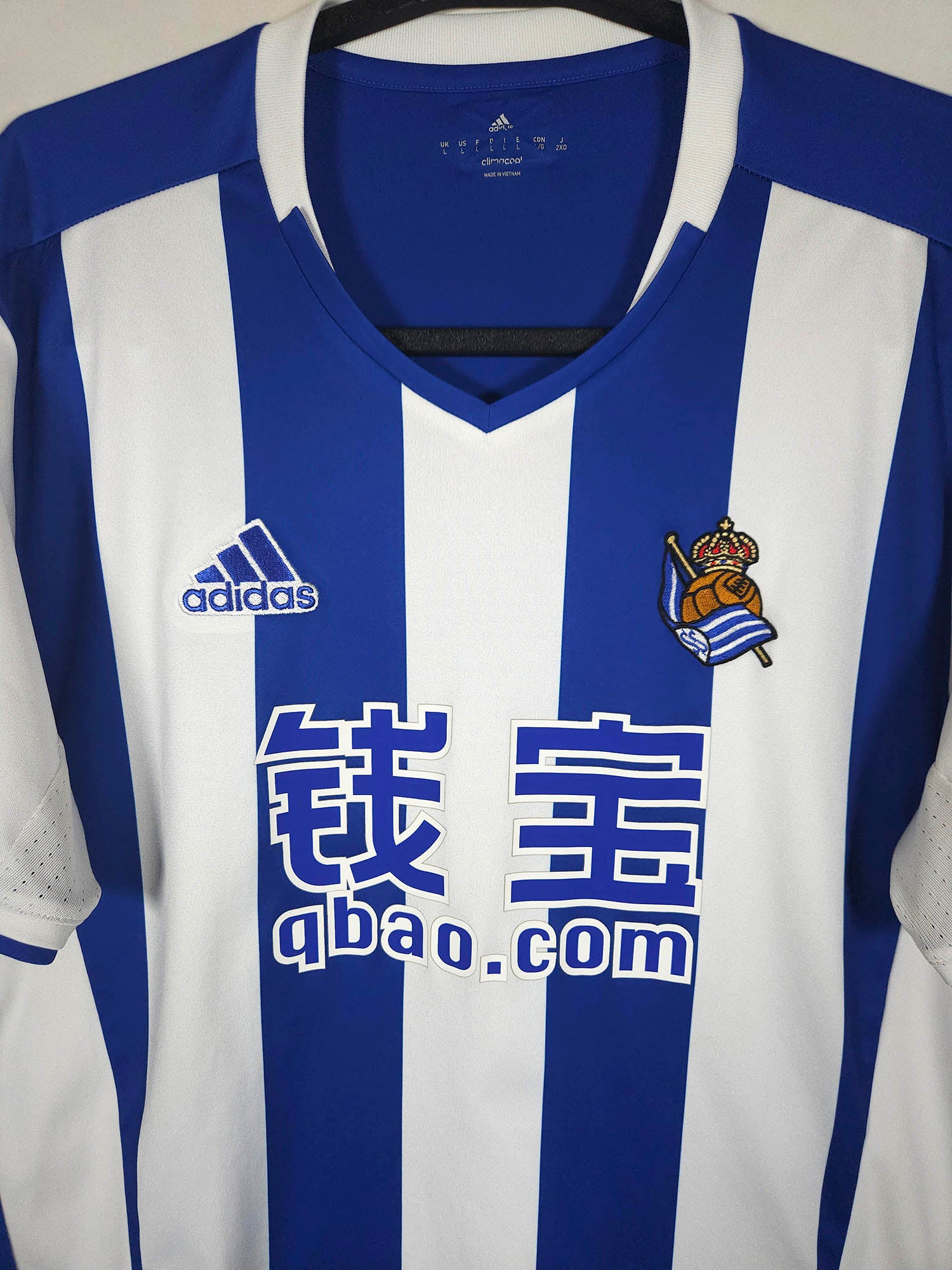2016-17 Real Sociedad Thuisshirt