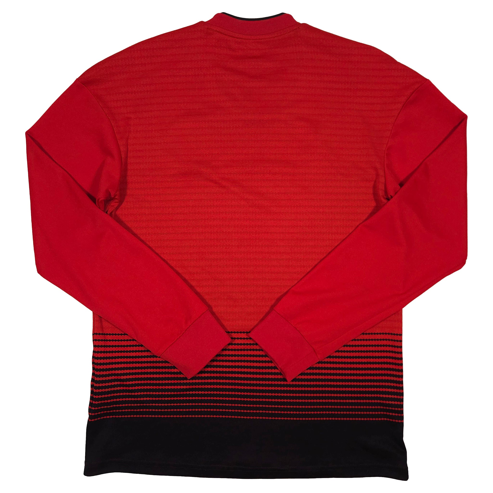Manchester United Home Shirt 2018-19 – Longsleeve back view