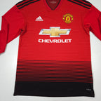 Manchester United Home Shirt 2018-19 – Longsleeve detailed view 1