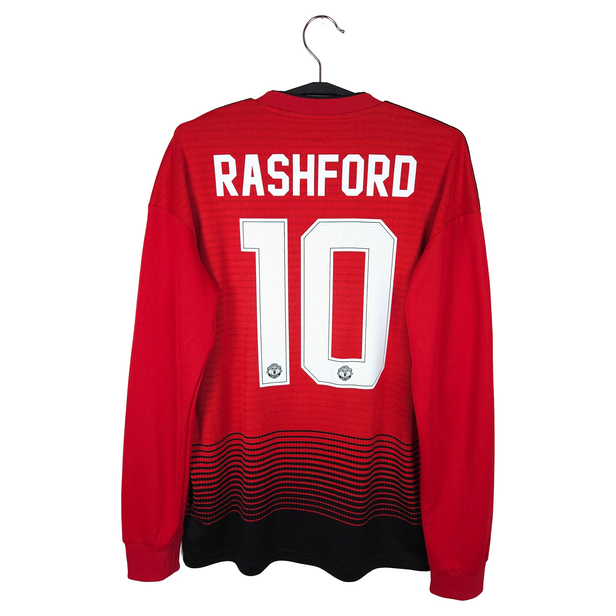 2018-19 Manchester United Thuisshirt Longsleeve Rashford #10