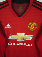 2018-19 Manchester United Home Shirt Rashford #10 (LS) - detailed view