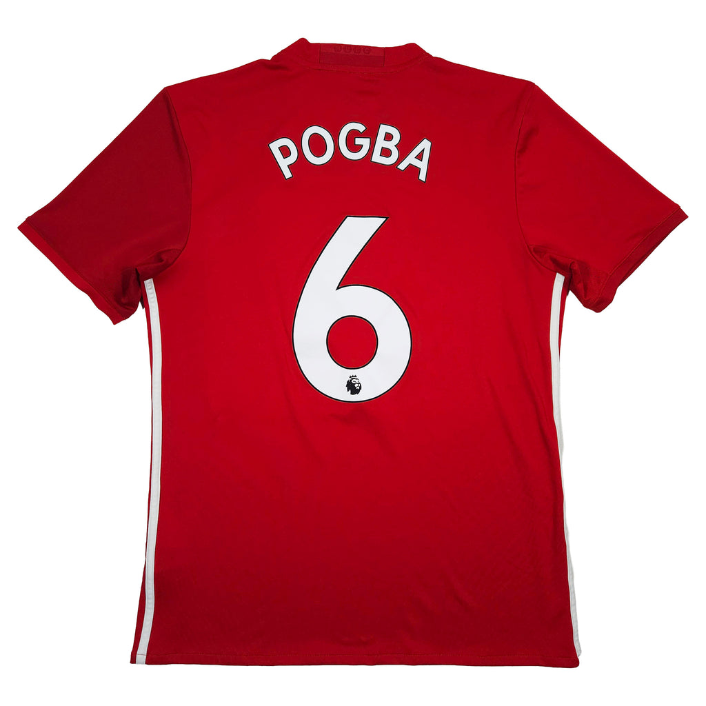 Manchester United Home Shirt 2016-17 – Pogba #6 back view