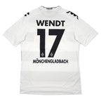 2016-17 Borussia Mönchengladbach Home Shirt Wendt #17 - back view