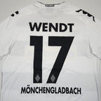 2016-17 Borussia Mönchengladbach Home Shirt Wendt #17 - detailed view