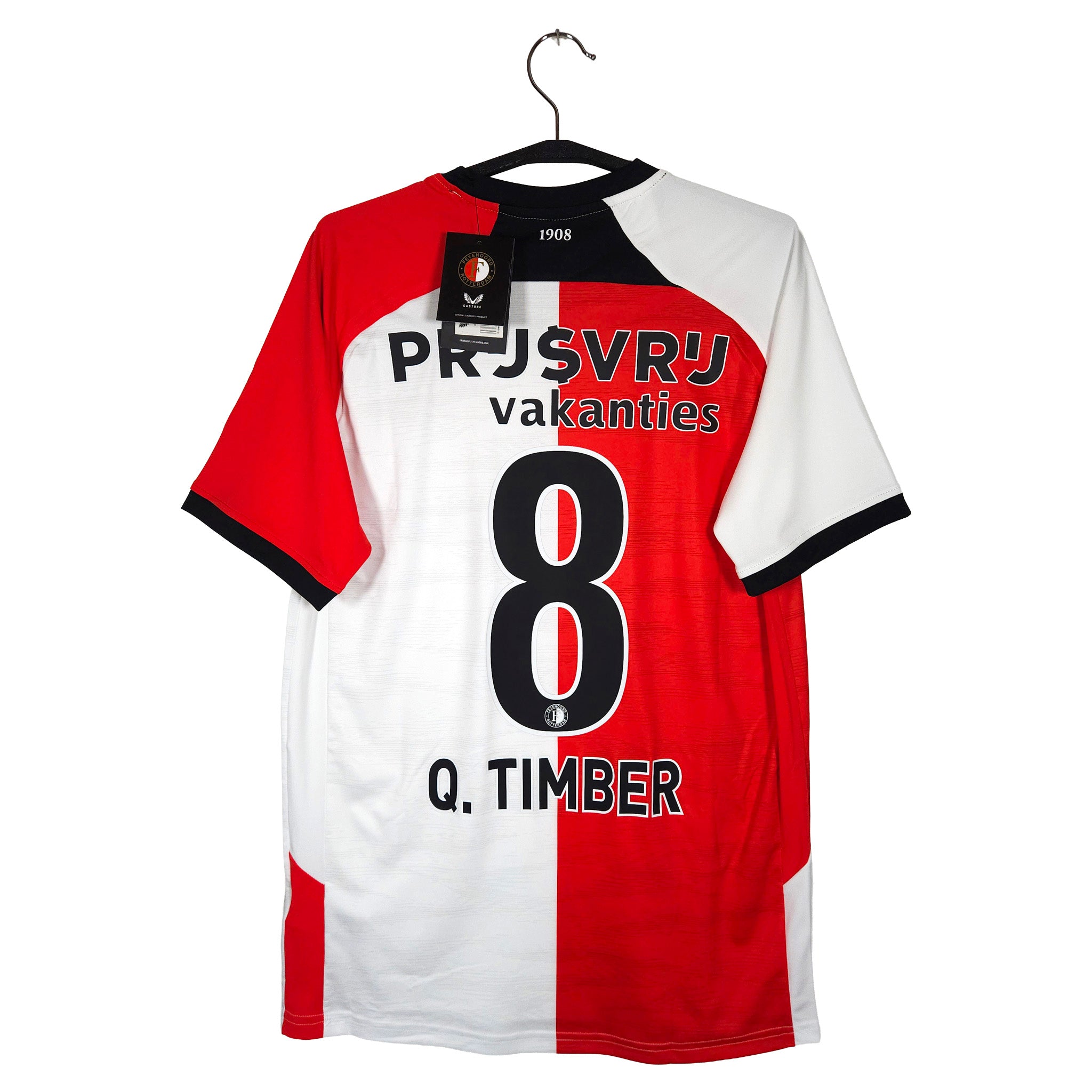 2024-25 Feyenoord Thuisshirt Timber #8