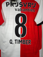 2024-25 Feyenoord Home Shirt Timber #8 - detailed view