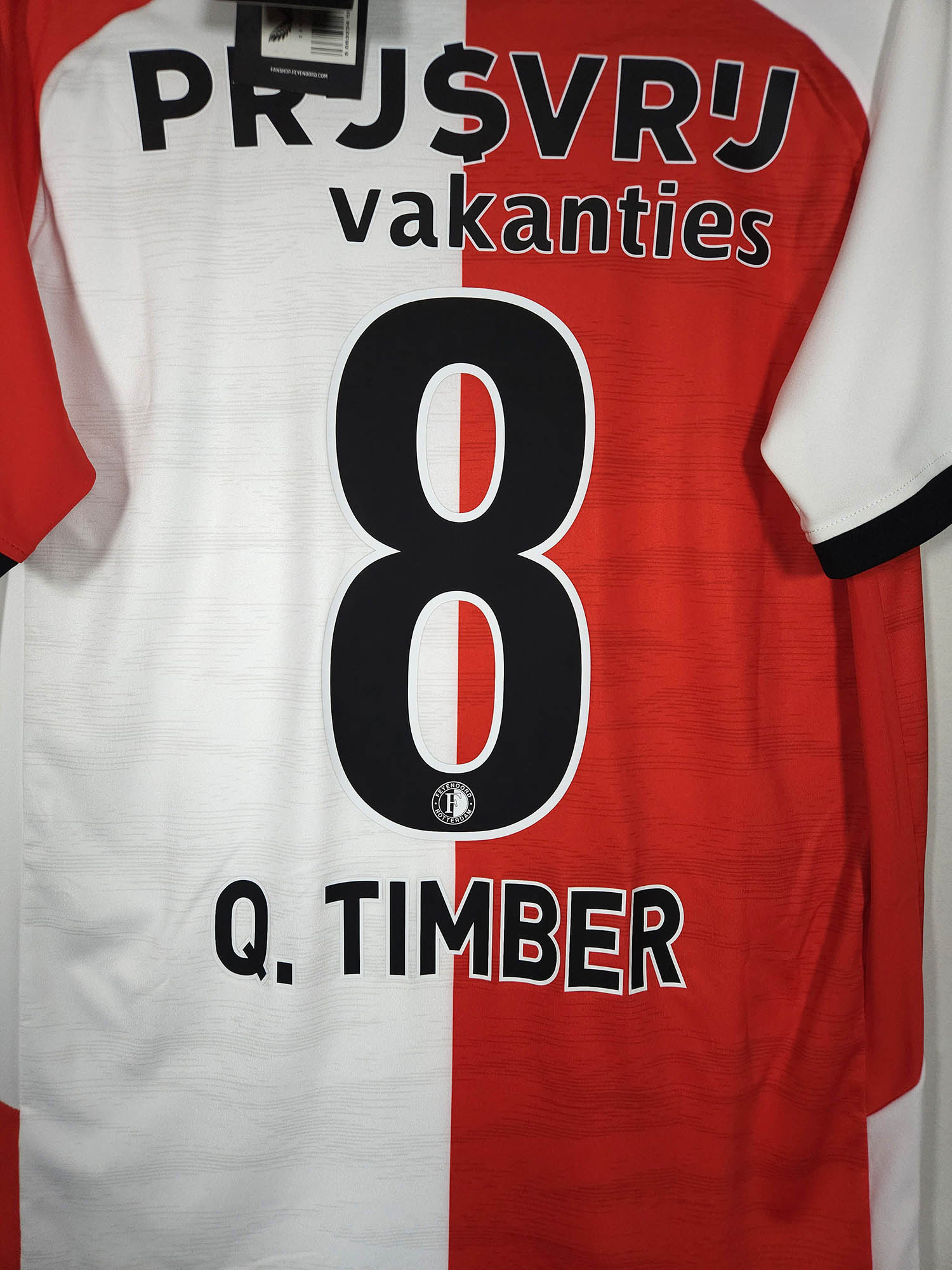 2024-25 Feyenoord Thuisshirt Timber #8