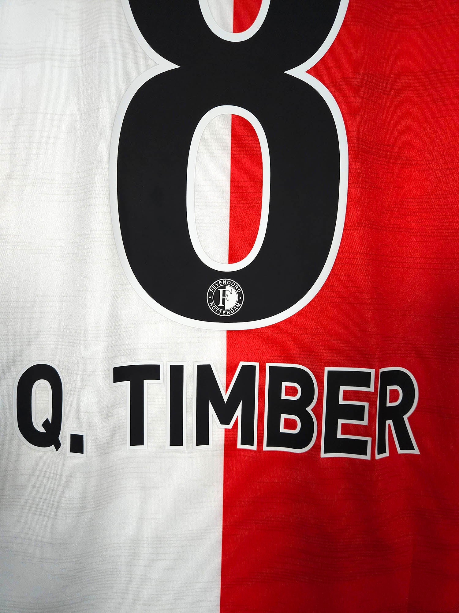 2024-25 Feyenoord Thuisshirt Timber #8