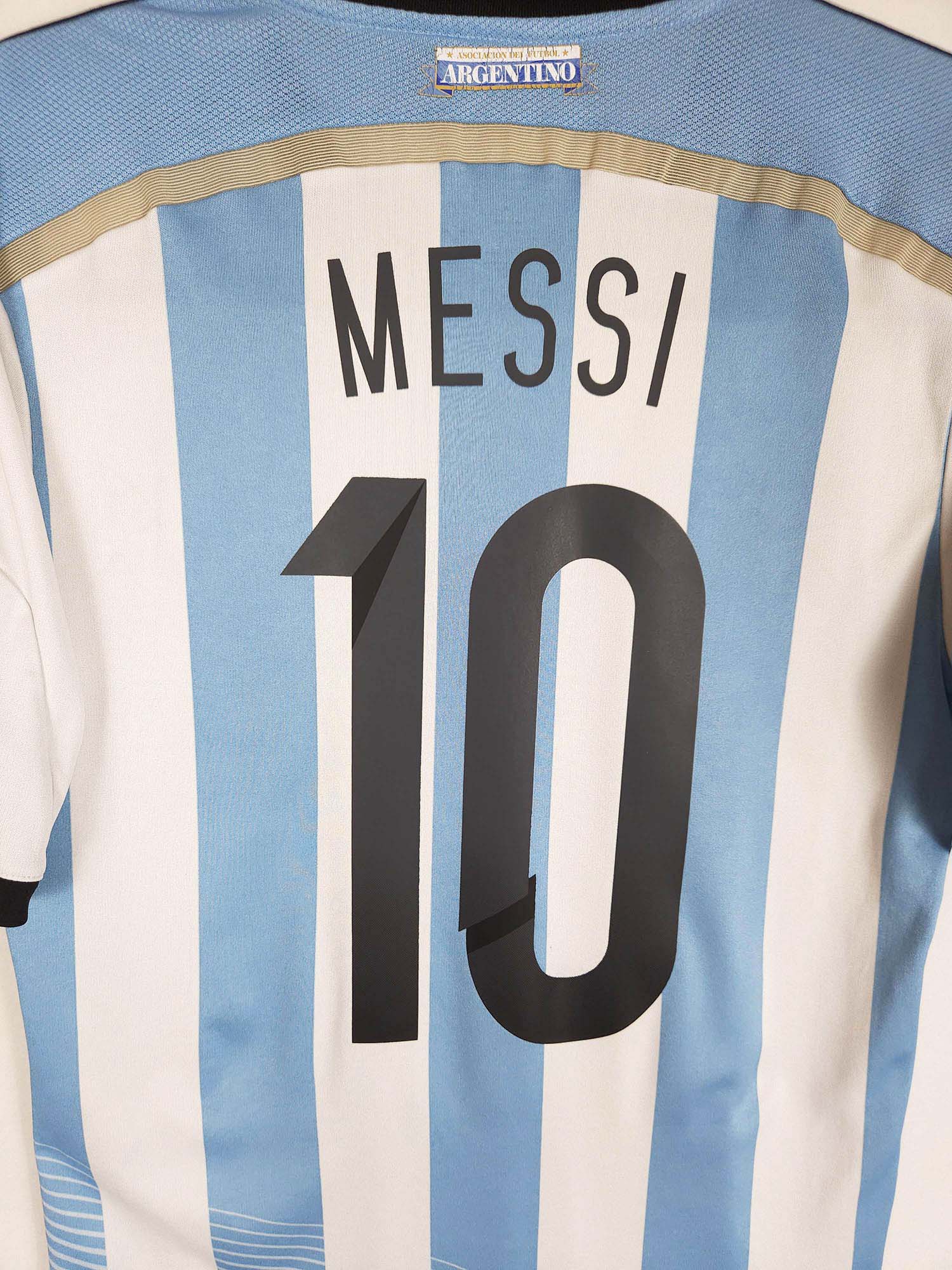 2014-15 Argentina Home Shirt Messi #10