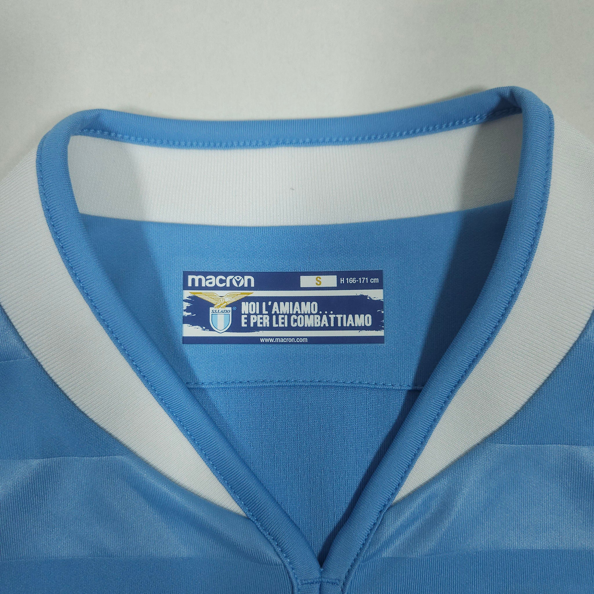 2019-20 Lazio Home Shirt detailed view 9