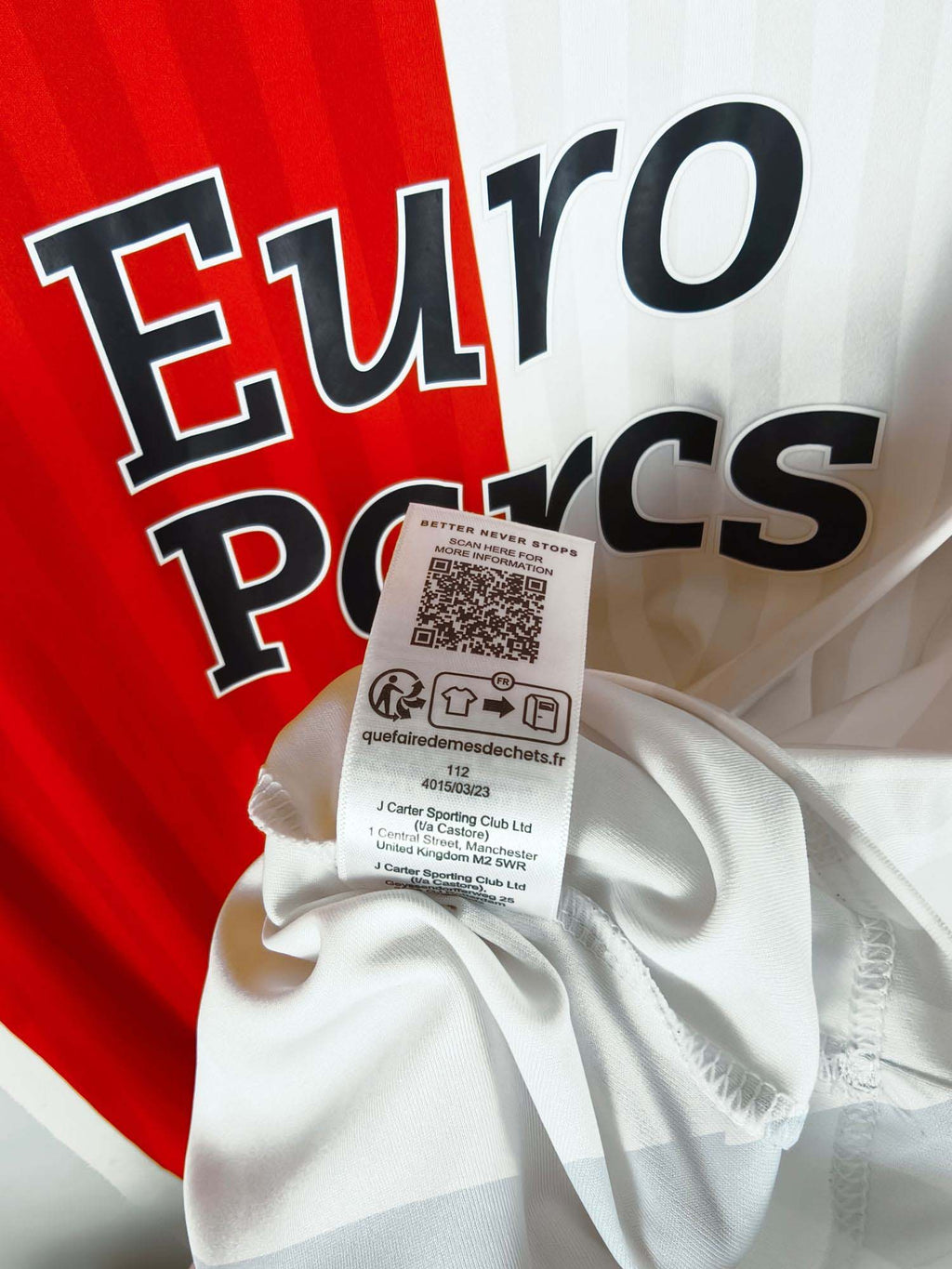 2023-24 Feyenoord Home Shirt - detailed view