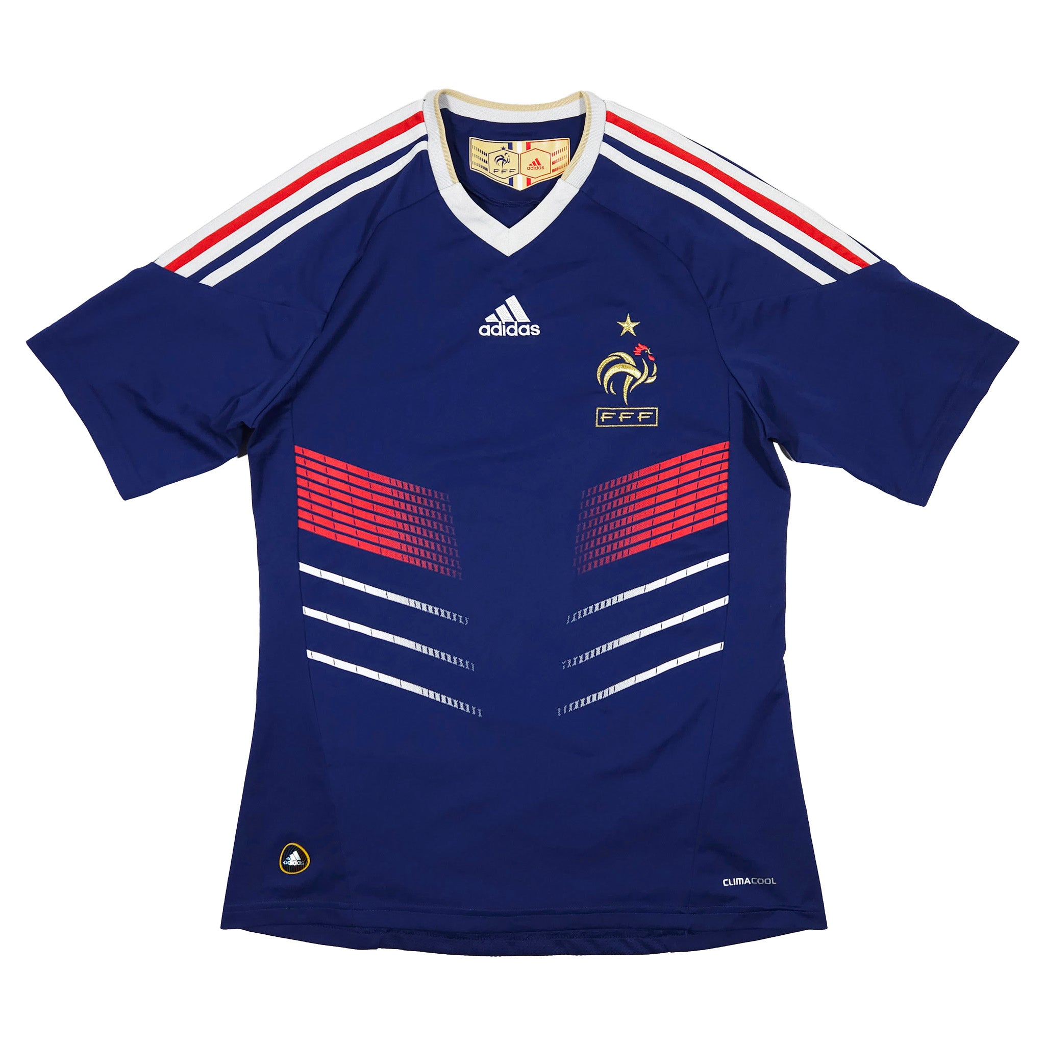 France Home Shirt 2009-10 front view