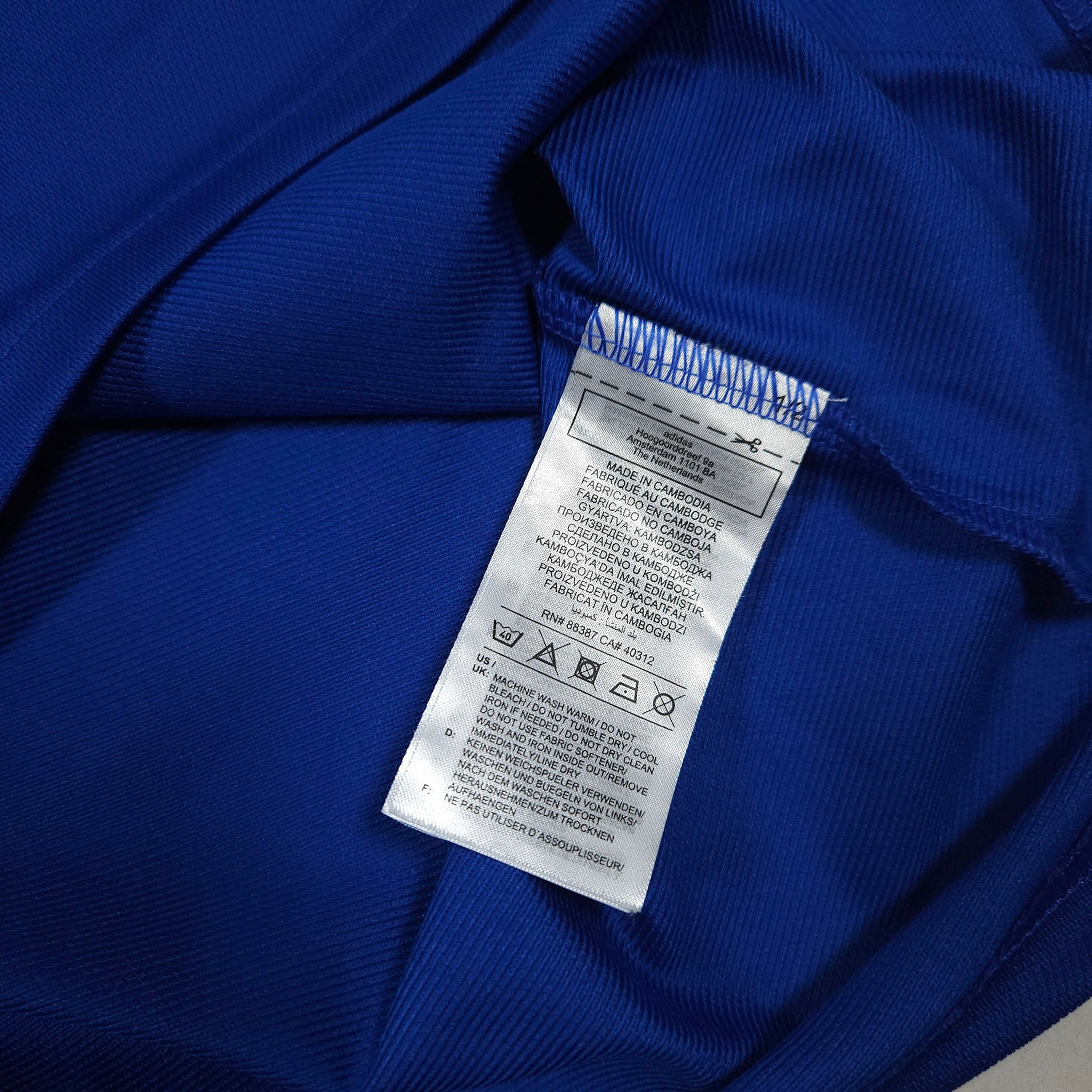 2022-23 Leicester City Home Shirt detailed view 8