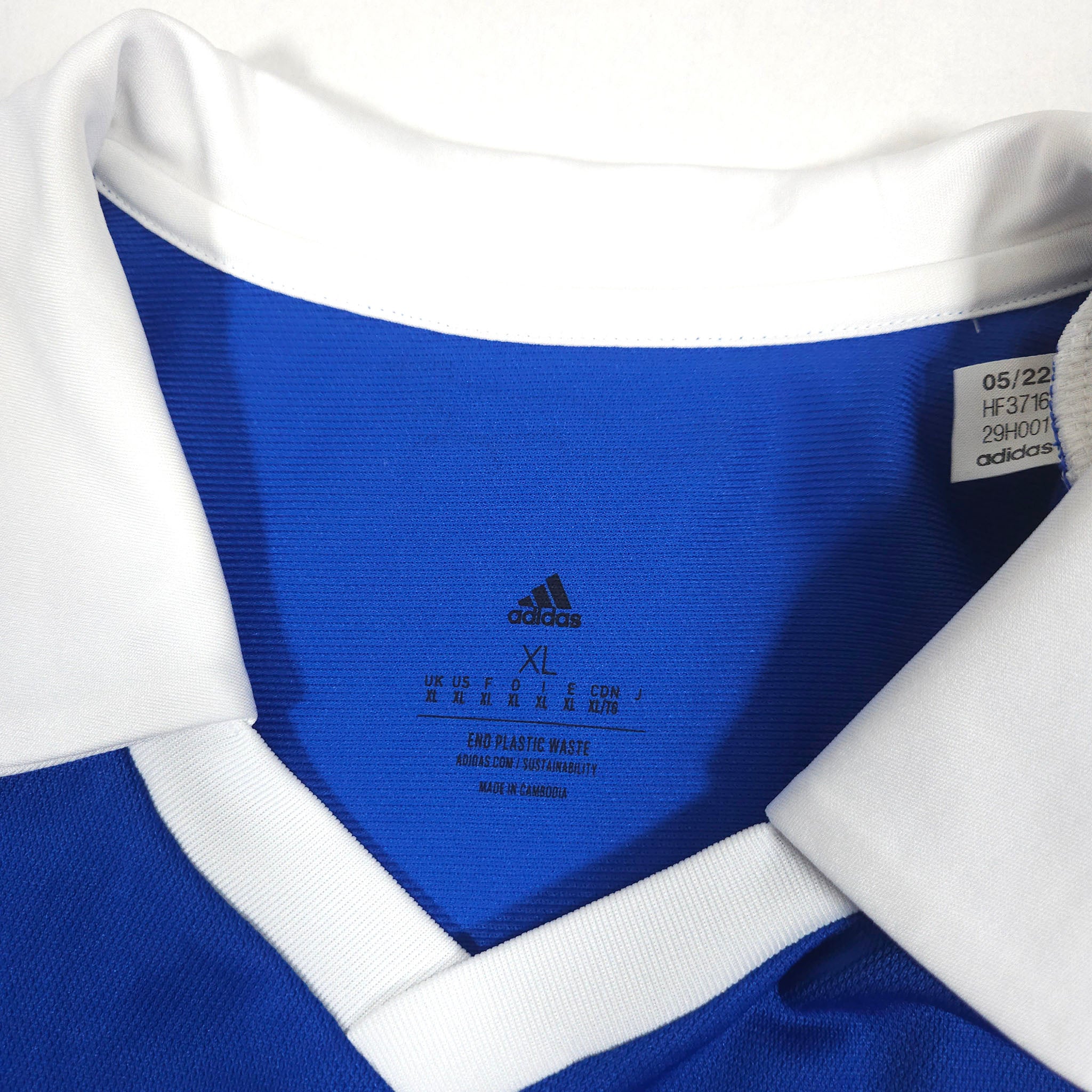 2022-23 Leicester City Home Shirt detailed view 7