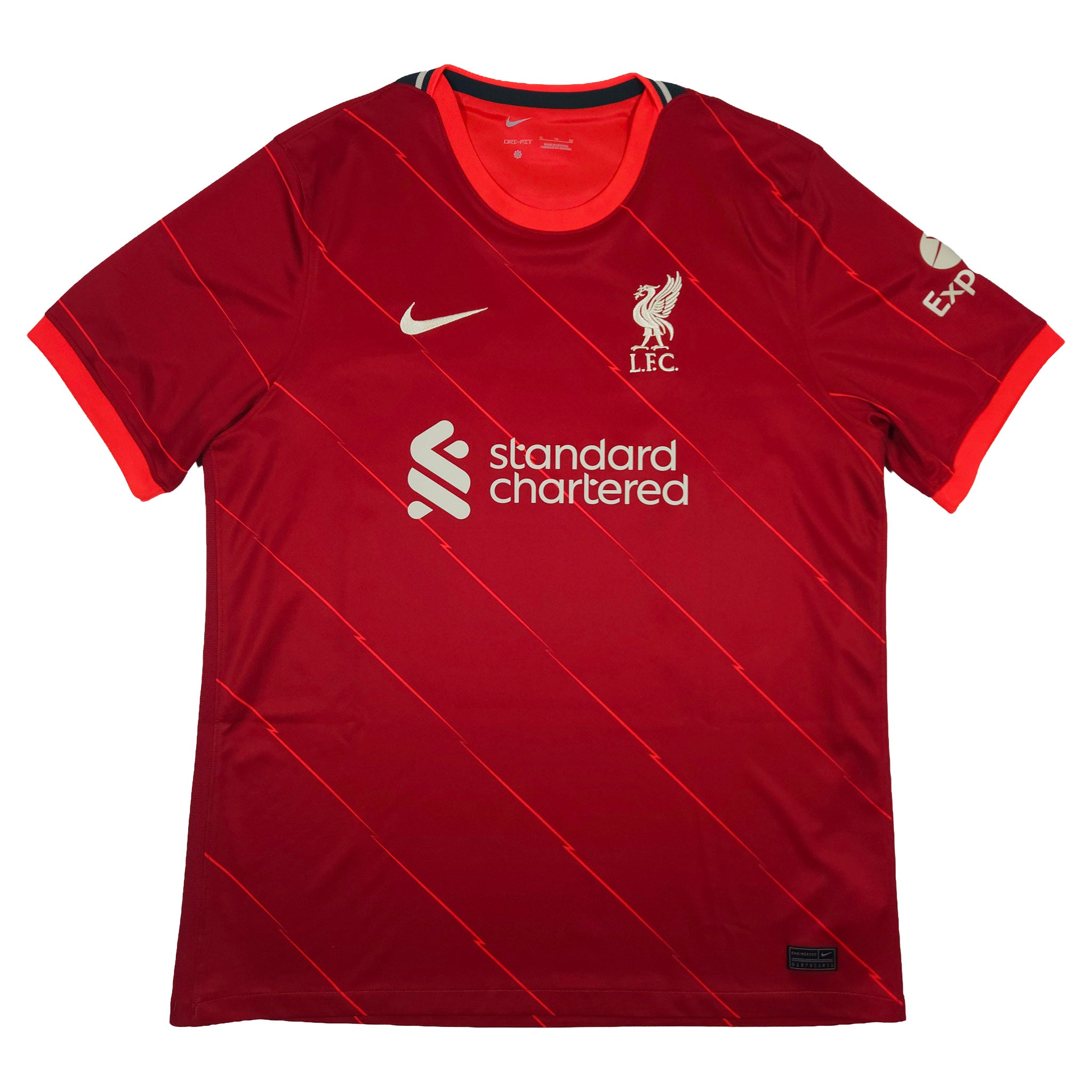 Liverpool Home Shirt 2021-22 front view