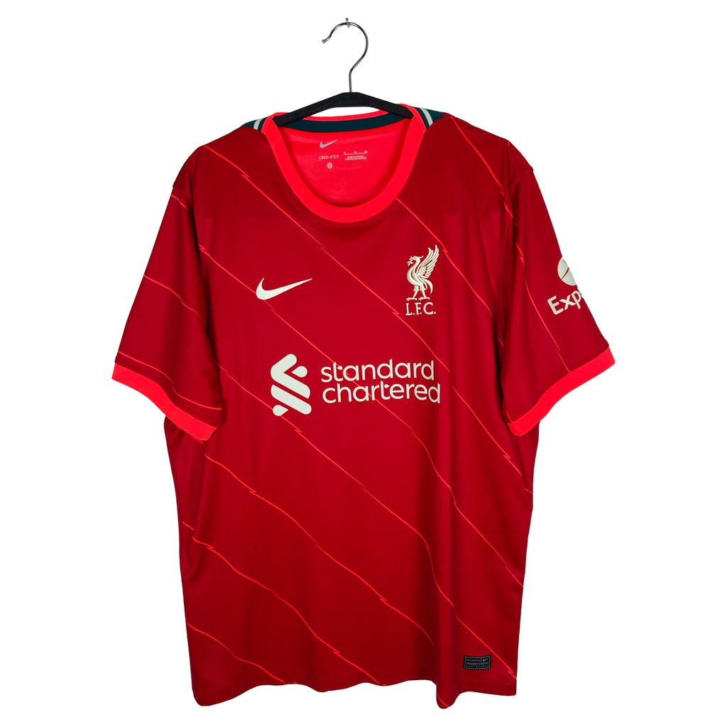 2021-22 Liverpool thuisshirt M. Salah #11