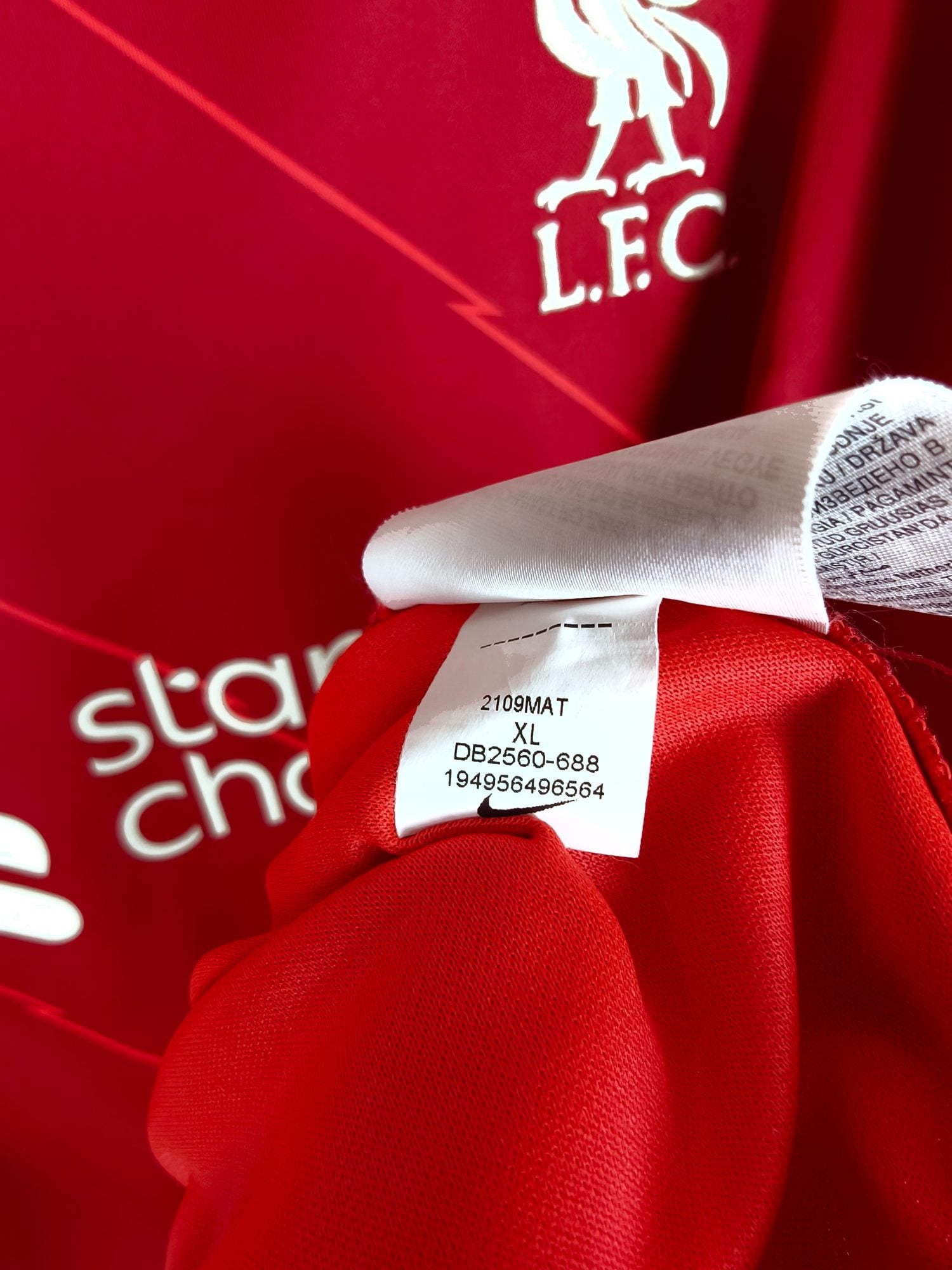 2021-22 Liverpool thuisshirt M. Salah #11