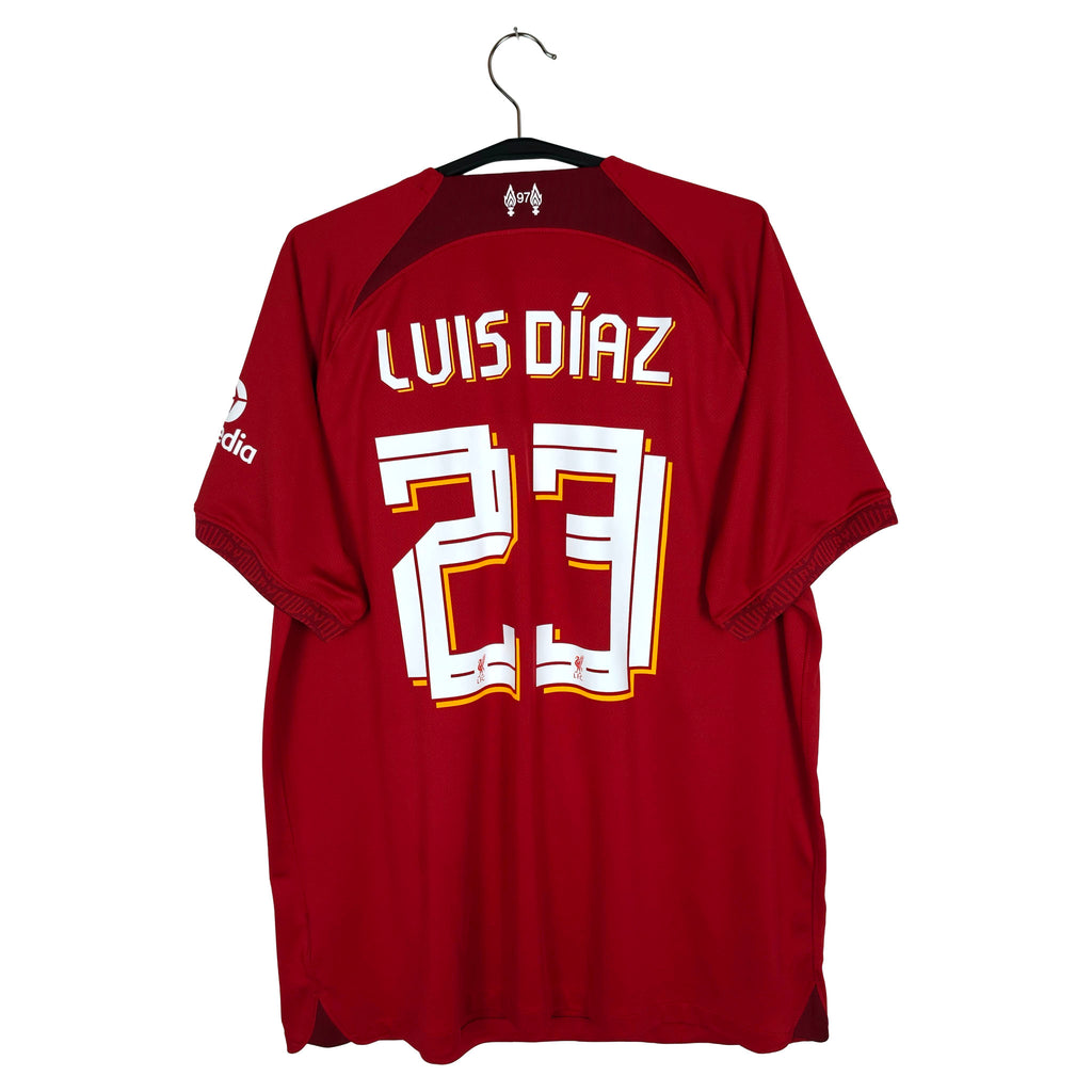 2022-23 Liverpool thuisshirt Luis Díaz #23