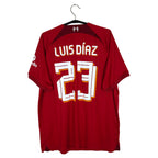 2022-23 Liverpool thuisshirt Luis Díaz #23