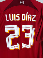 2022-23 Liverpool thuisshirt Luis Díaz #23